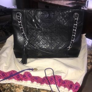 fleming distressed tote